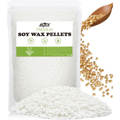 Sojawachs für Kerzen 1,8kg Premium kerzenwachs zum gießen