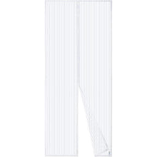 Magnetischer Fliegengitter Tür 80x210cm Weiß Klebemontage