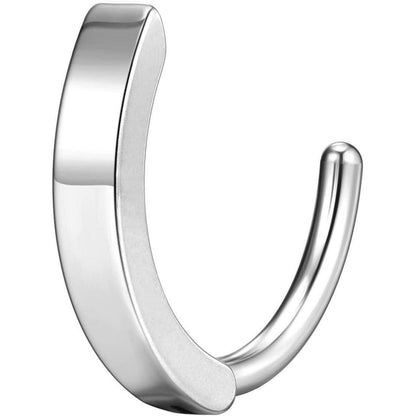 Edelstahl Bauchnabelpiercing 14ga 10mm Silber Gold Set