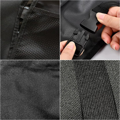 2er Set Rückenlehnenschutz Auto mit Organizer & Taschen