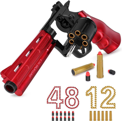 360° drehbares Magazin Soft Bullet Gun 48 Kugeln Kinder Spiele
