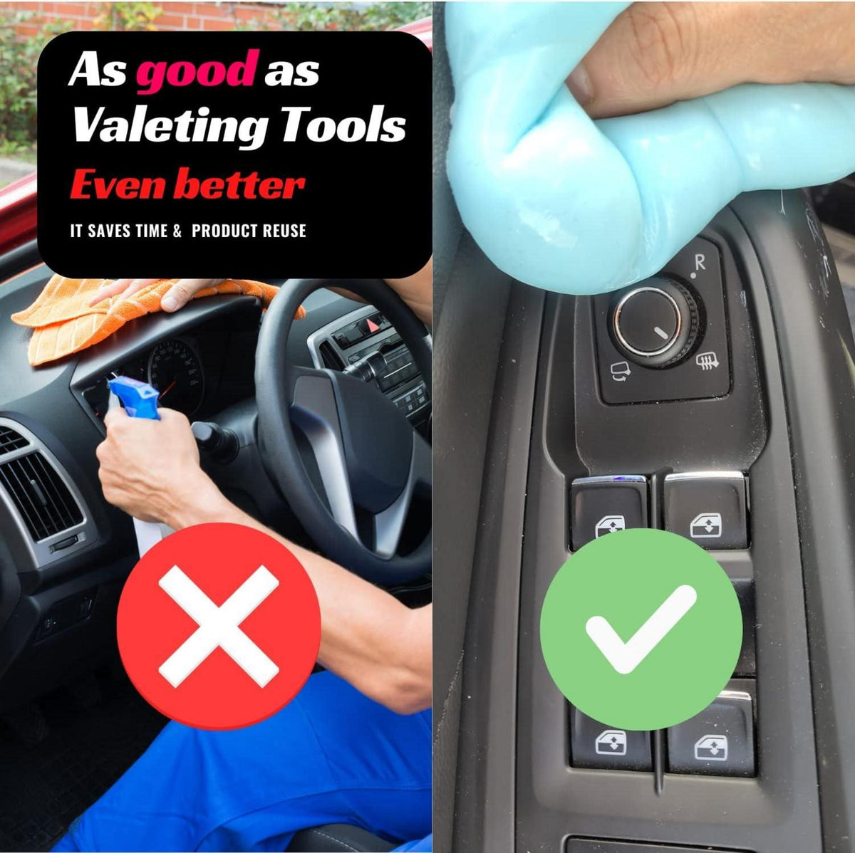 Auto Reinigung Gel Knete Innenraum Reiniger Zubehör Bergbrise Duft Kit