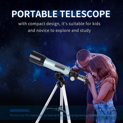 Astronomical Telescope 90X HD Monocular Refractor with Tripod