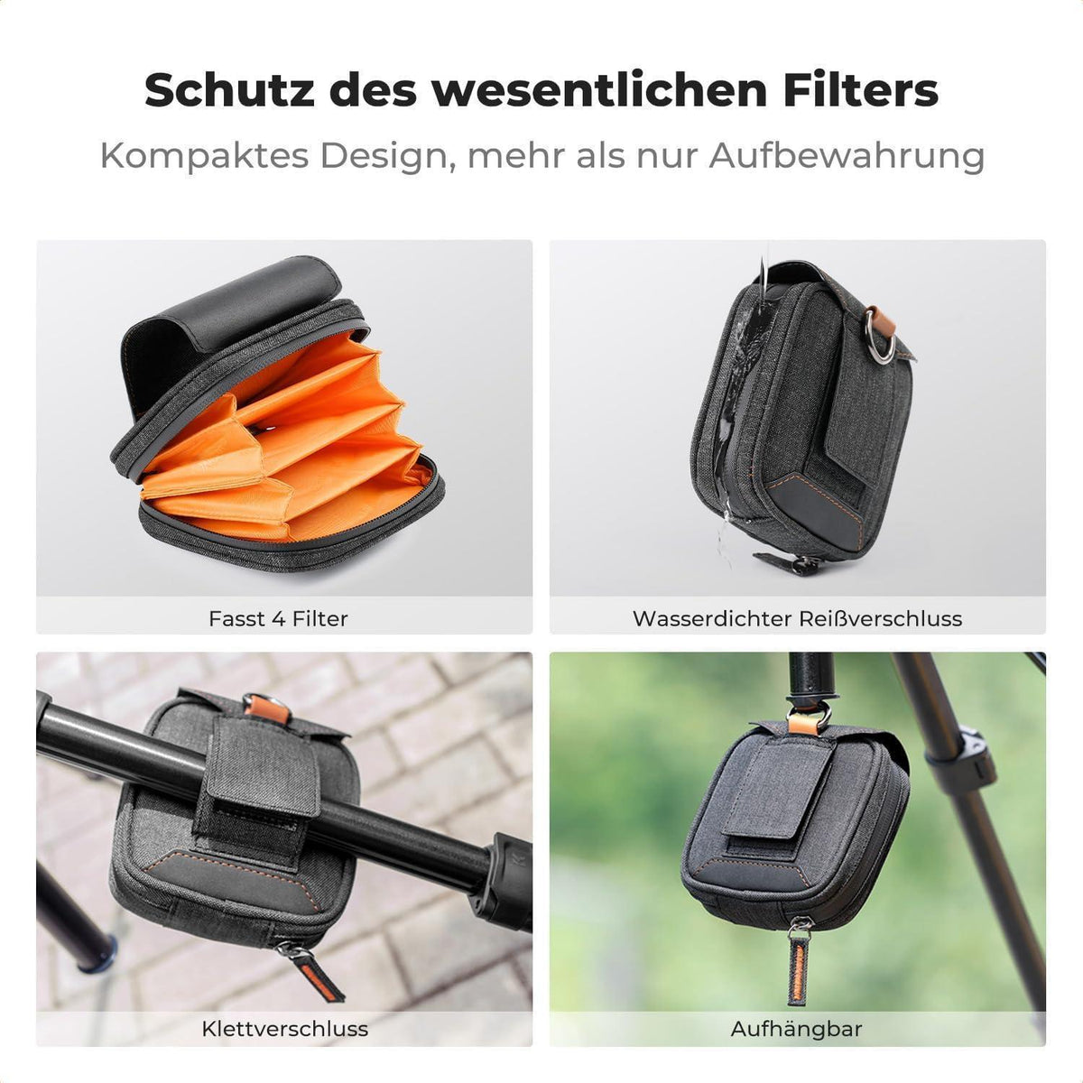Magnetisches Filterset 52mm mit GND8, ND8, ND64, ND1000