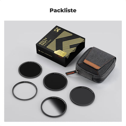Magnetisches Filterset 49mm GND8 ND8 ND64 ND1000 Schnellwechsel