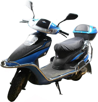 Motorrad-Sitzbezug Wasserdicht Universal XL Blau Oxfordstoff