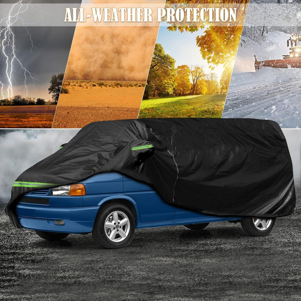 Autoabdeckung für VW Transporter T4 (1995-2004) – Wasserfest & Schutz