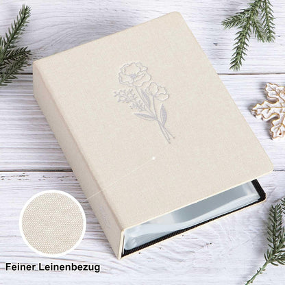 Fotoalbum Leinen Einsteckalbum für 10x15 Fotos, 100 Taschen, 2