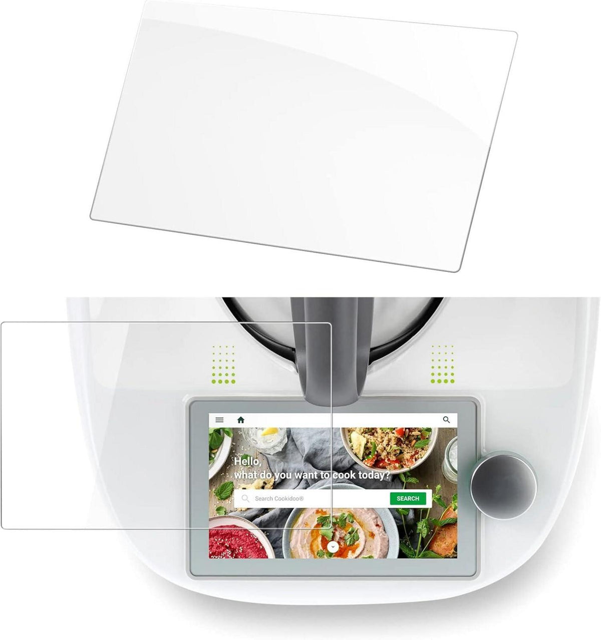 Panzer Schutzfolie für Vorwerk Thermomix TM6 - Displayschutz 9H