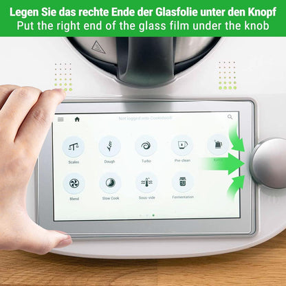 Panzer Schutzfolie Thermomix TM6 9H Displayschutz Glasfolie