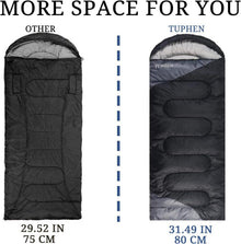 Schlafsack 3-4 Jahreszeiten Camping Schlafsäcke für
