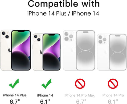 Kameraschutz für iPhone 14 6,1 Zoll und iPhone 14 Plus 6,7