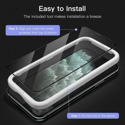 JETech Full Screen Schutzfolie iPhone 11 Pro Max XS Max 6,5