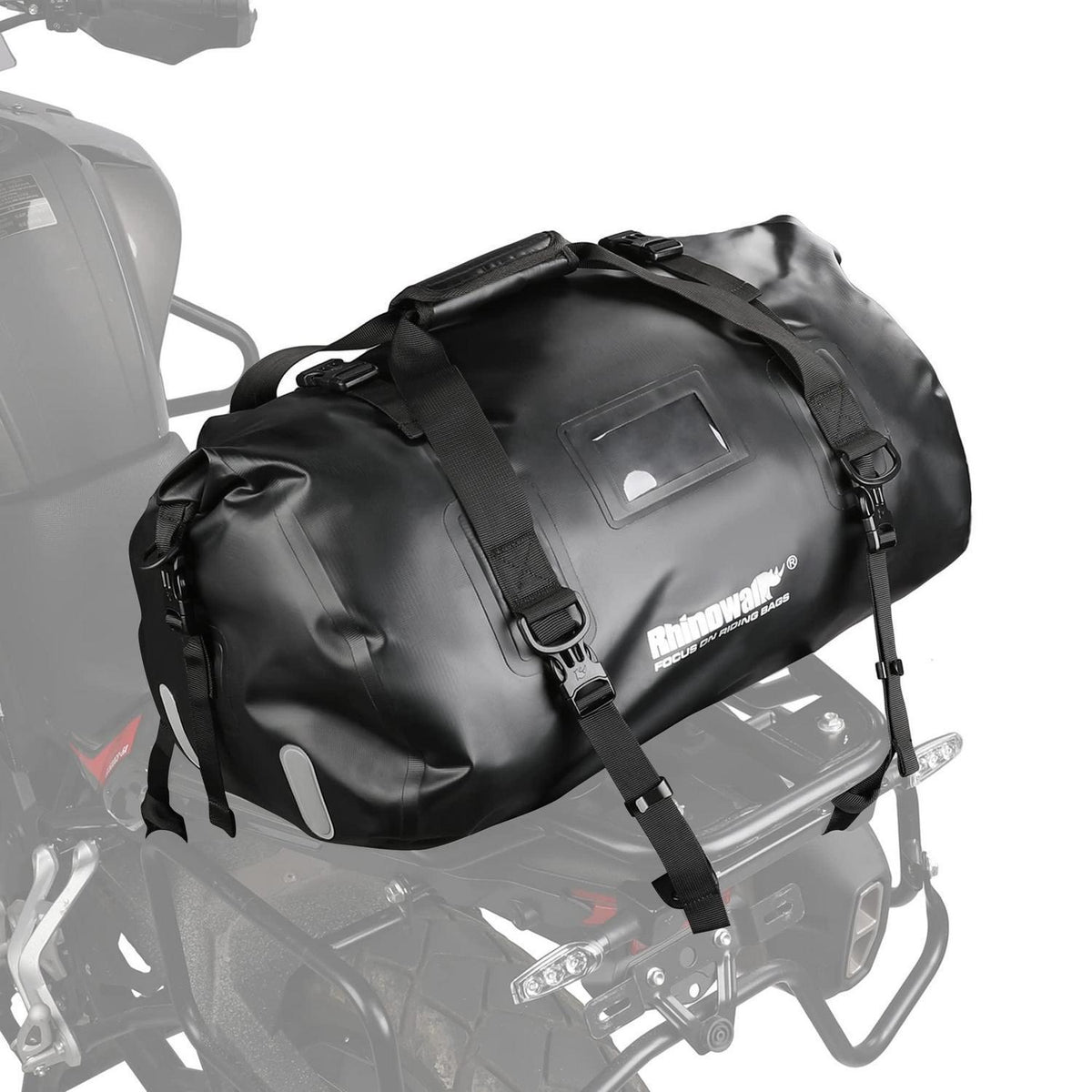 Motorrad Gepäcktasche Wasserdicht 45L mit Schnellverschluss