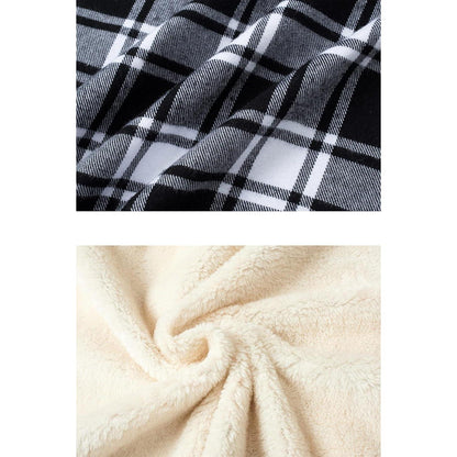 Herren Thermohemd mit Innenfleece, Schwarz 3XL