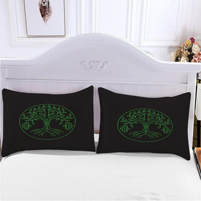 Bettwäsche-Set 220x240 Baum des Lebens 3D Druck Mikrofaser