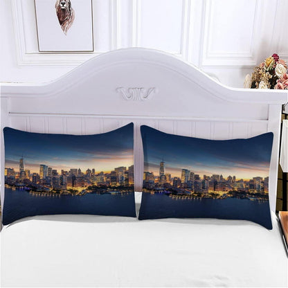 Skyline New York Bettwäsche-Set 220x240 - 3-teilig