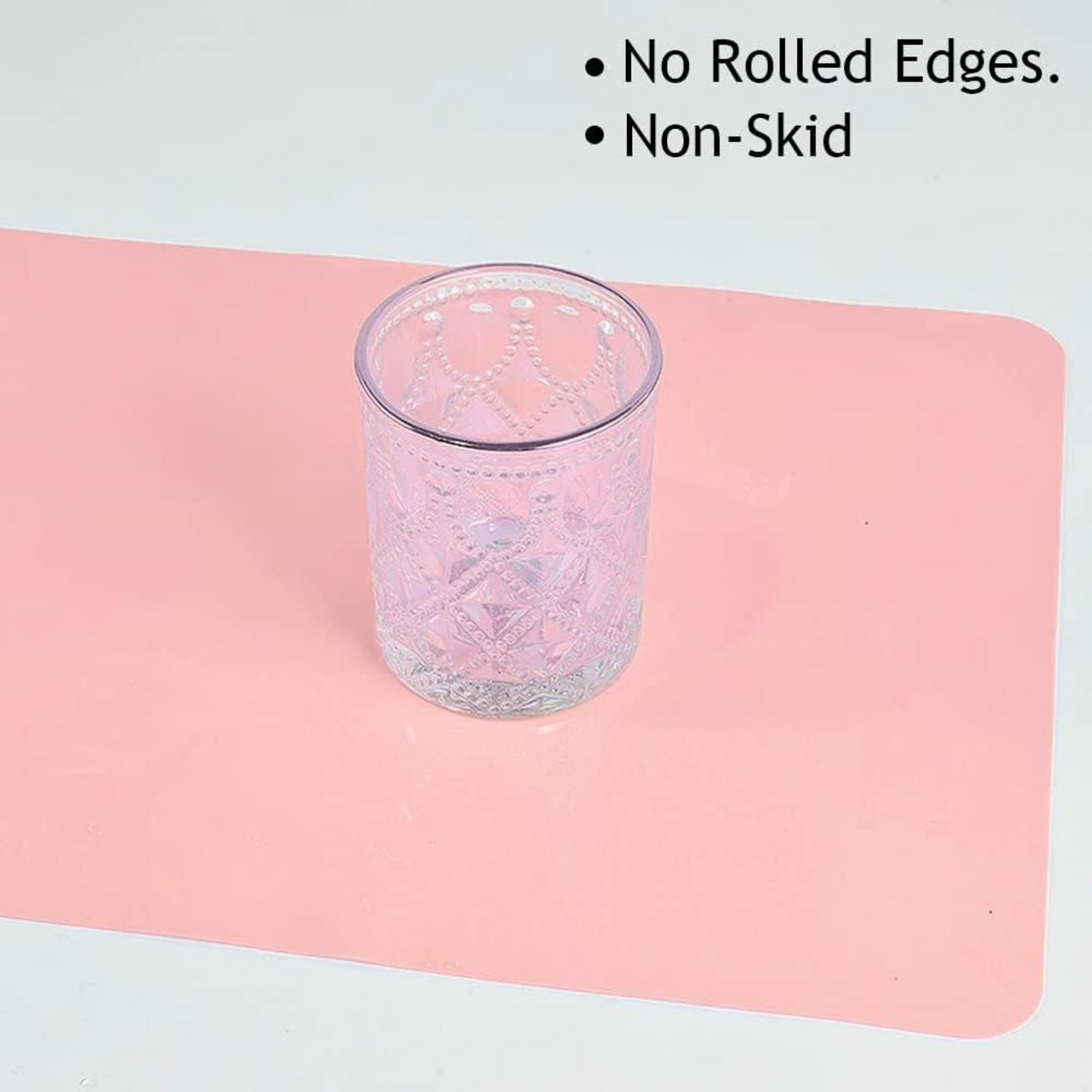 2er Set Kinder Bastelunterlage 40x30cm Silikonmatte für Basteln Malen Resin