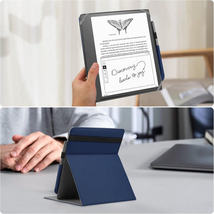 HoYiXi Universal Hülle für Kindle Scribe 1. Gen. / Kobo Elipsa Ereader - Blau