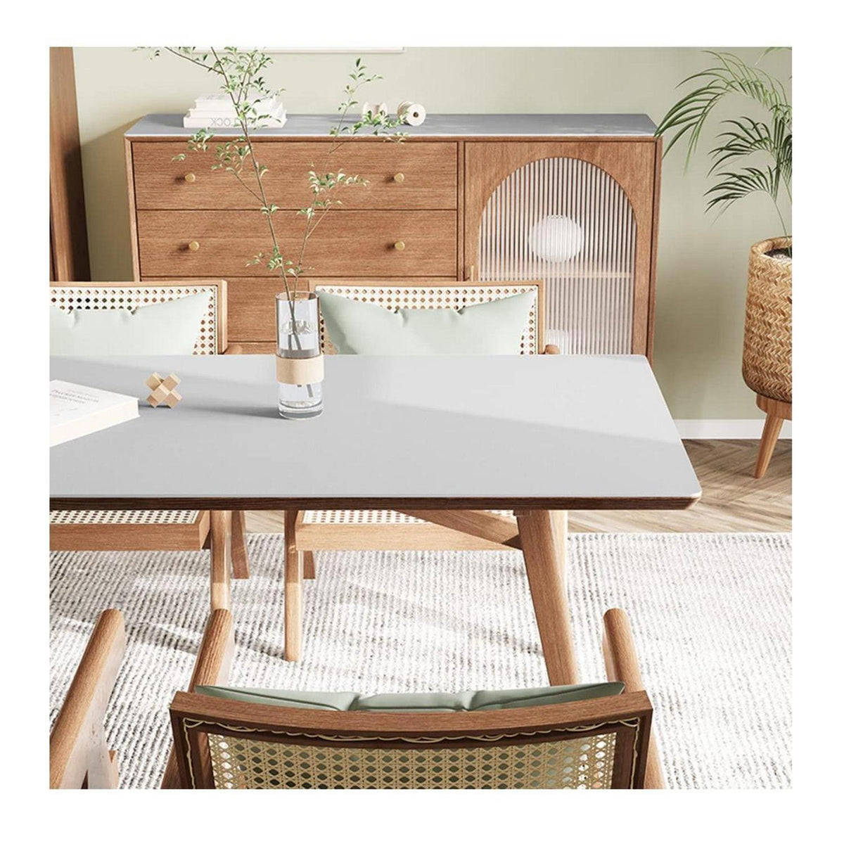 PU Tischdecke Grau 80x200cm – Wasserdichte Tischfolie für Tisch & Schreibtisch