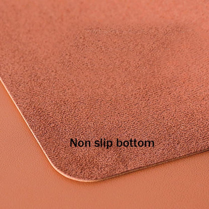 PU Tischdecke Grau 80x200cm – Wasserdichte Tischfolie für Tisch & Schreibtisch