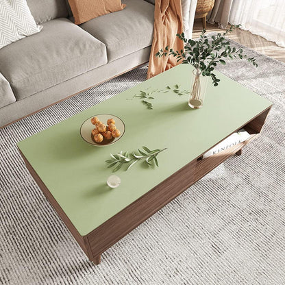 PU Tischdecke Wasserdicht Grün 90x180 cm - Tischfolie Schutzmatte