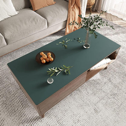 PU Tischdecke Dunkelgrün 90x160cm – Wasserdichte Tischfolie
