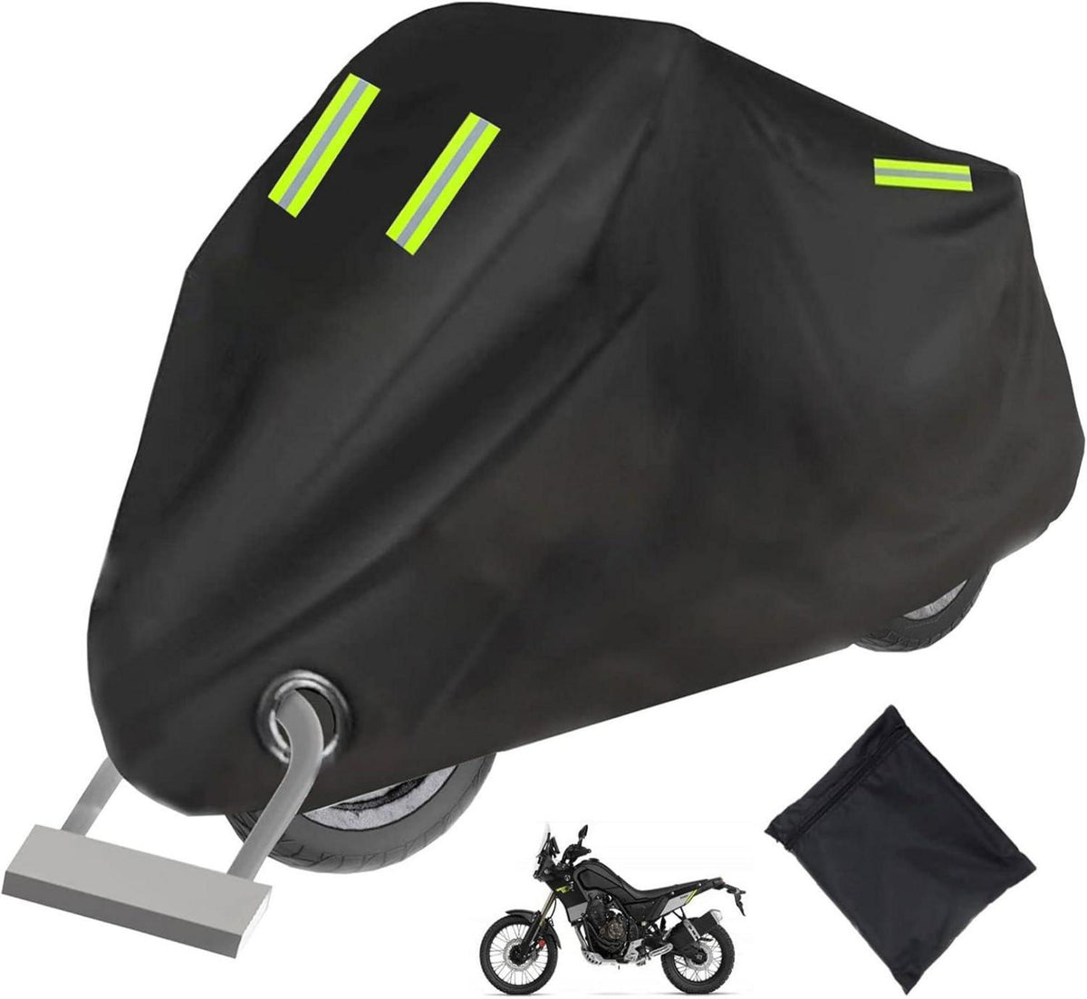 Motorradabdeckung XXL XXXL Oxford Wasserdicht Winterfest