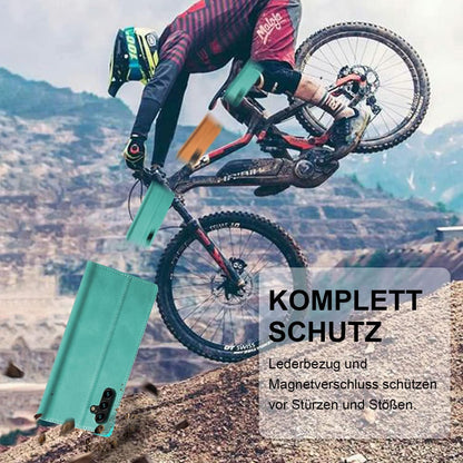 Ailicici Samsung Galaxy A14 Hülle Leder Wallet Case green