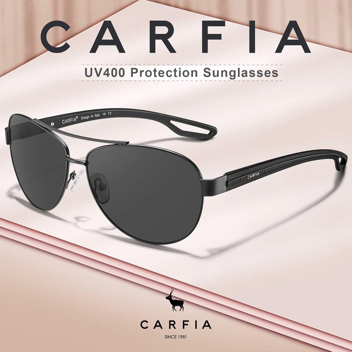 Polarisierte Retro Sonnenbrille UV400 Schutz Outdoor Brille