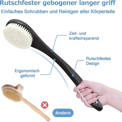 Duschbürste mit festen Borsten für Massage und Peeling