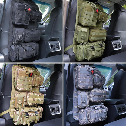 Taktischer Rücksitz-Organizer Set für Auto & SUV
