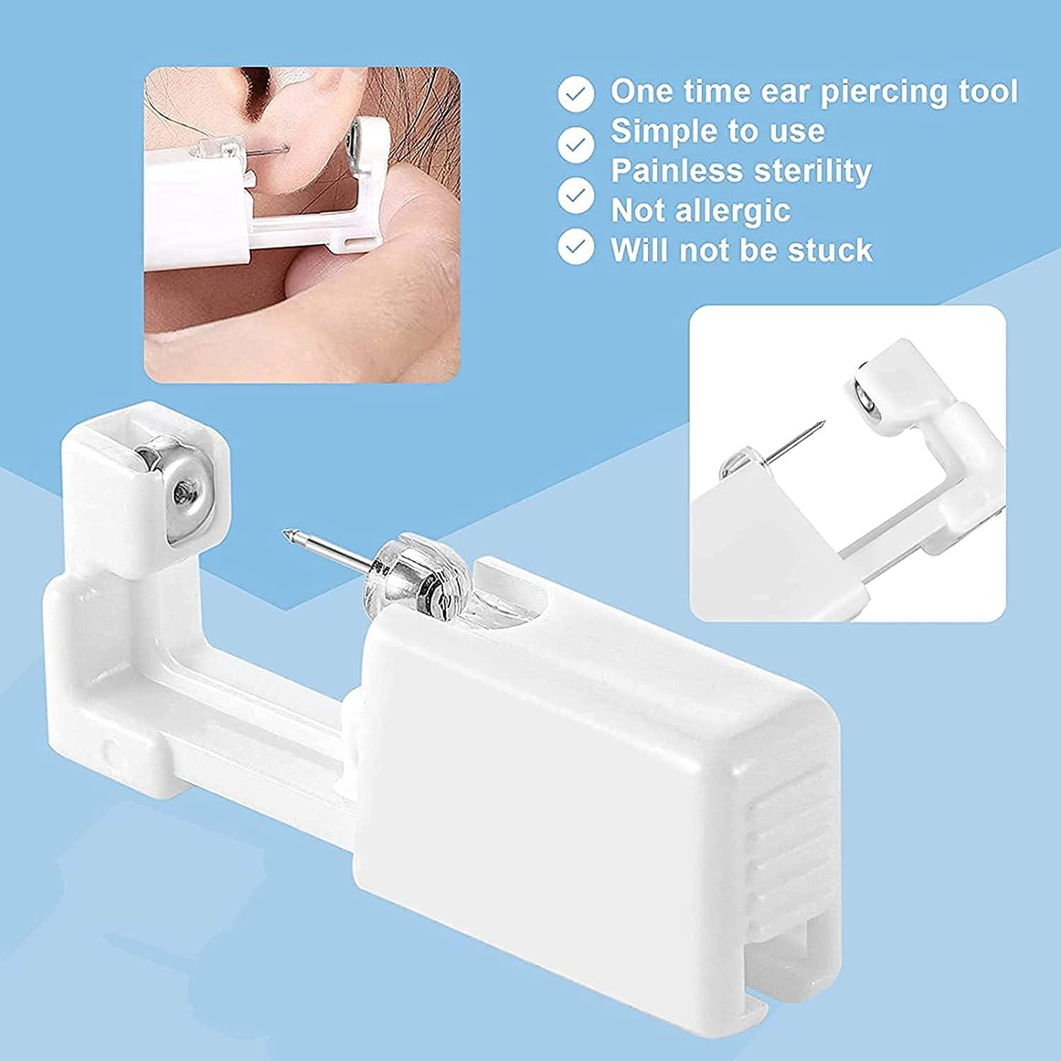 Ohrlochstechpistole Set 6 Stück Einweg Piercing Kit Ohrstecker Asepsis