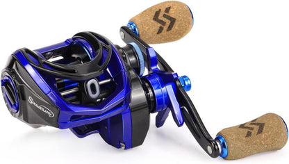 Sougayilang CB200 Baitcast-Rolle 7,3:1 Angelrolle