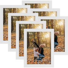 Bilderrahmen Set 15x20 cm Weiß Collage Fotorahmen 7er-Pack