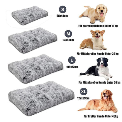 Flauschiges Hundebett 109x72cm – Weiche Polsterung & Waschbar