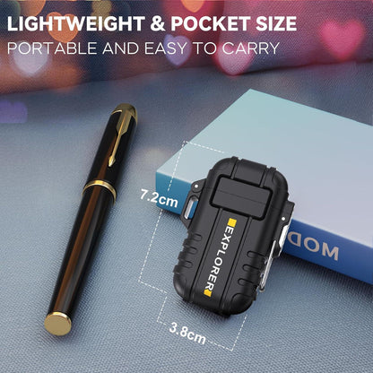 Valentinstag Jahrestag Geschenk für Ihn Männer - USB Feuerzeug