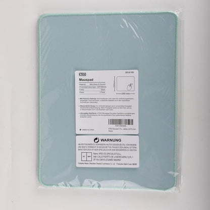 KTRIO Mauspads 275x215mm [30% Größer] Vernähte Kanten Rutschfeste Unterseite Grün 3er-Pack