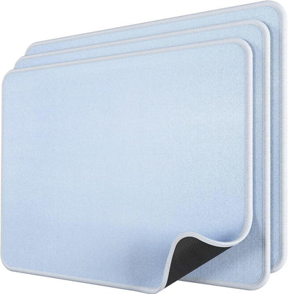 Mauspad Mousepad 275x215mm 3er Pack Wasserdicht Blau