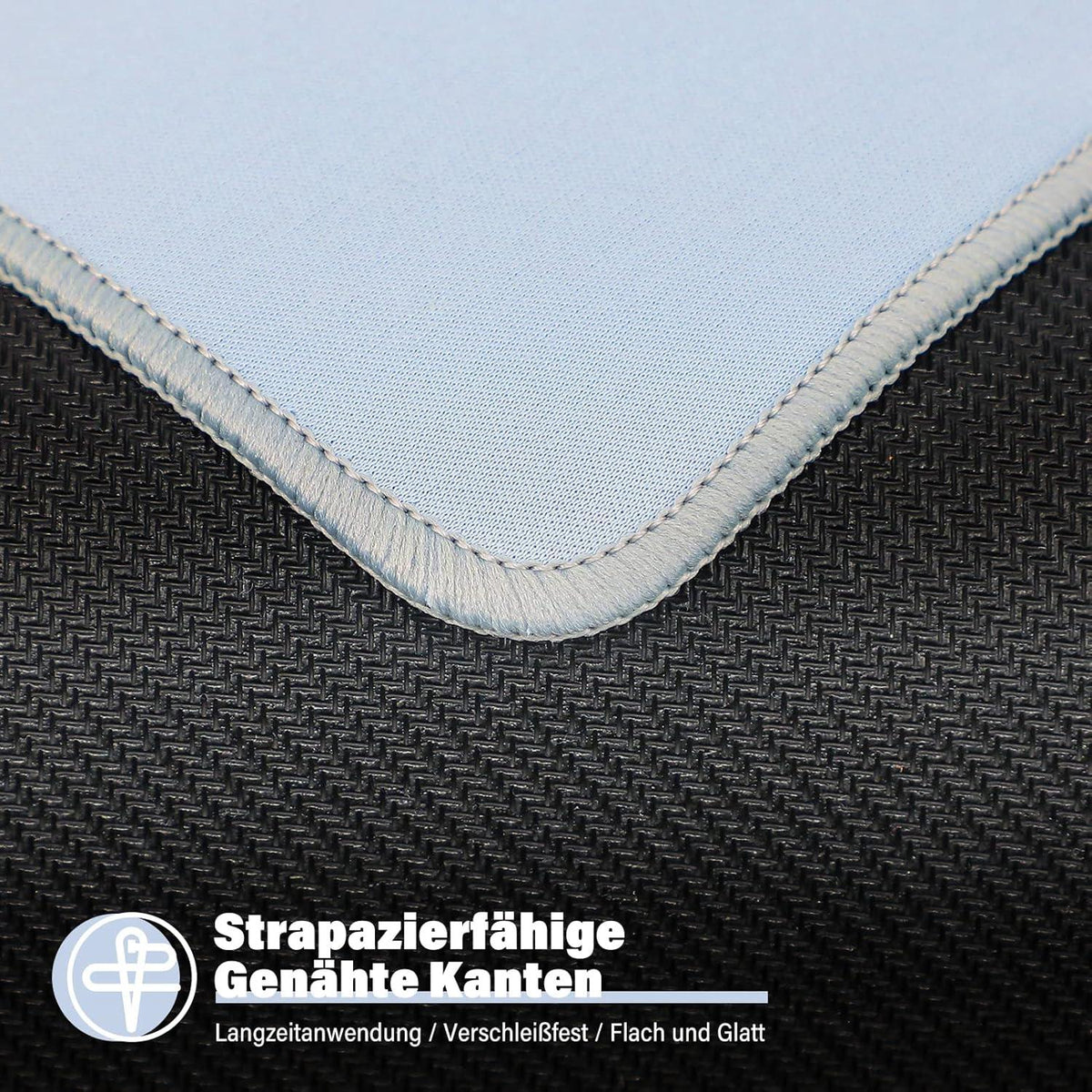 Mauspad Mousepad 275x215mm 3er Pack Wasserdicht Blau