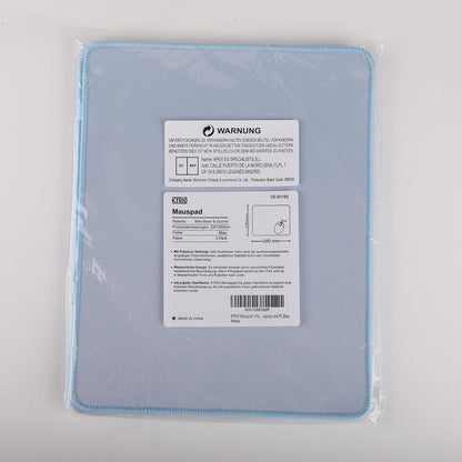 KTRIO Mauspads 275×215mm Wasserdicht Rutschfest Blau 3er-Pack