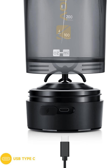Elektrischer Protein-Shaker Gallium USB C Tritan 700ml, BPA-frei