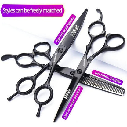 Professionelles Haarschneider Set Edelstahl 6/7 Zoll für Friseure