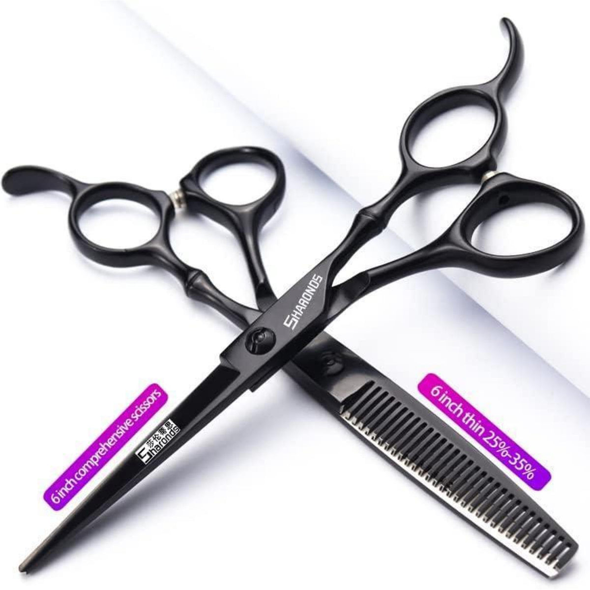 Professionelles Haarschneider Set Edelstahl 6/7 Zoll für Friseure