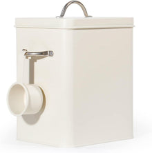 Aufbewahrungsbox für Waschmittel und Tiernahrung 6.5L Metall Box