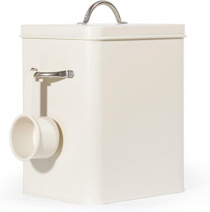 Aufbewahrungsbox für Waschmittel und Tiernahrung 6.5L Metall Box