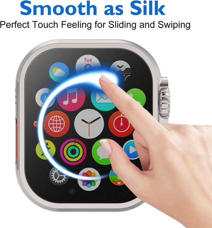 Schutzglas matt für Apple Watch Ultra 49 MM (2 Stück), 9H Displayfolie