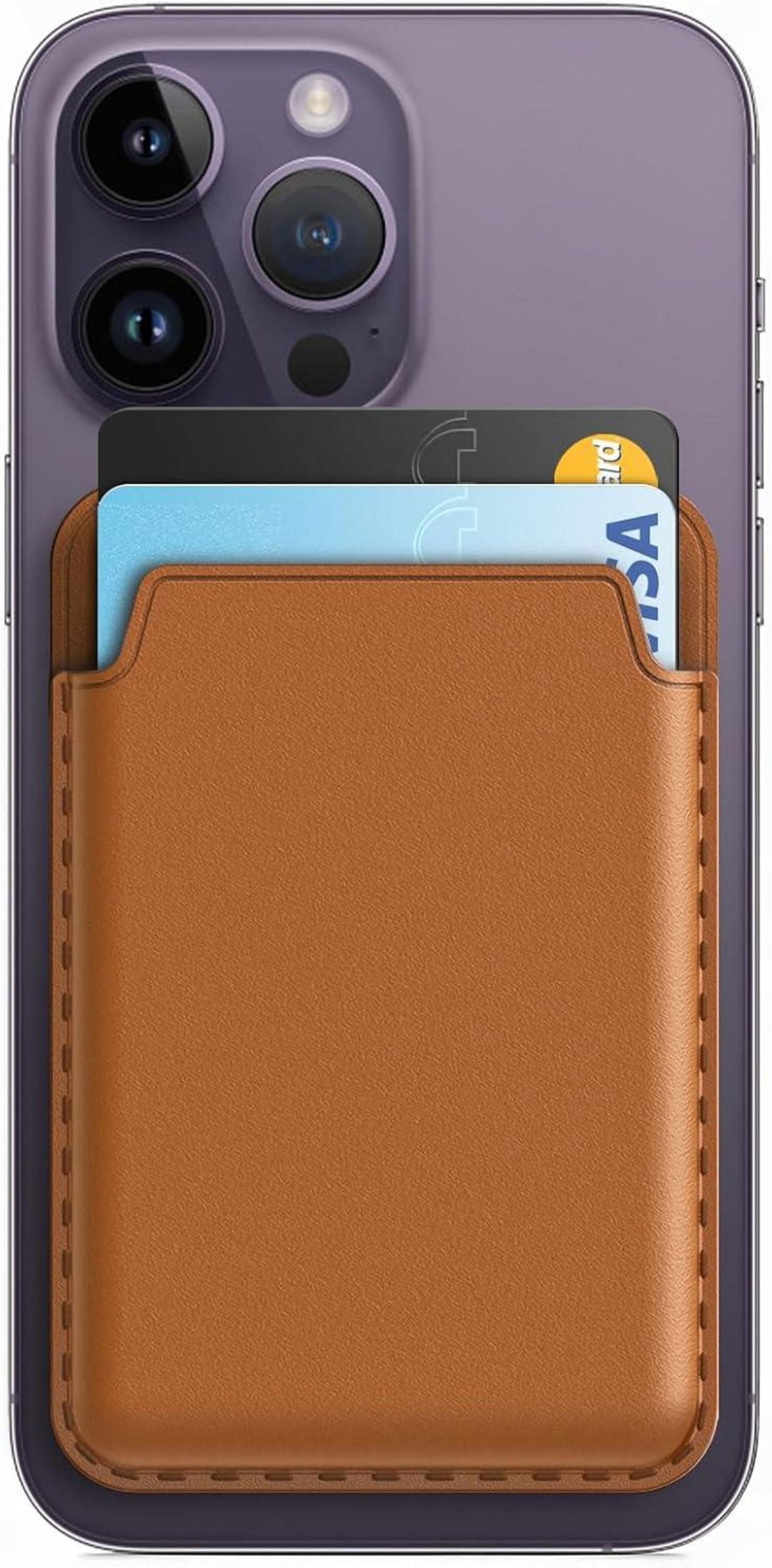 Magnetische Wallet für iPhone Serie, PU Kartenhalter