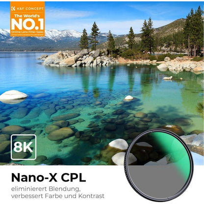 Polfilter 127mm CPL mit 28x MRC & Nano-Beschichtung