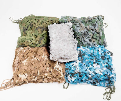 Tarnnetz Camouflage Netz Jagd Outdoor Garten Deko 2 × 4 M Oxford